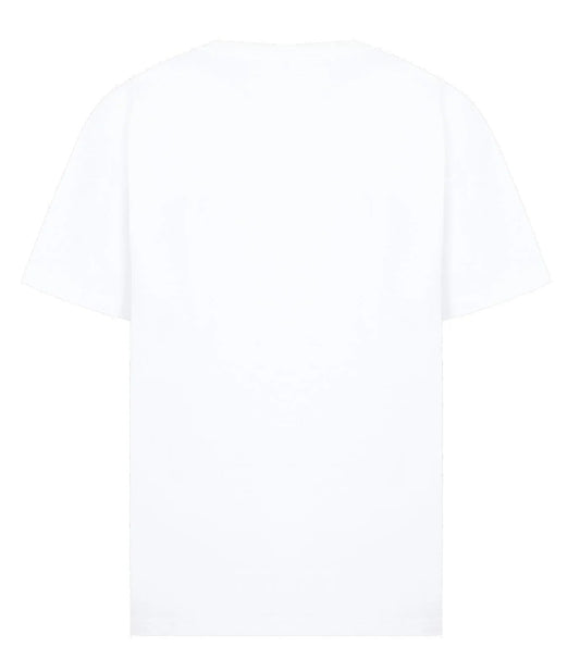 T-shirt ras du cou à imprimé rectangulaire 