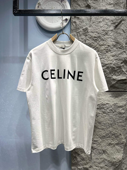 T-shirt imprimé lettres classiques