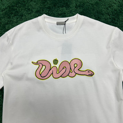 T-shirt brodé serpent 2025