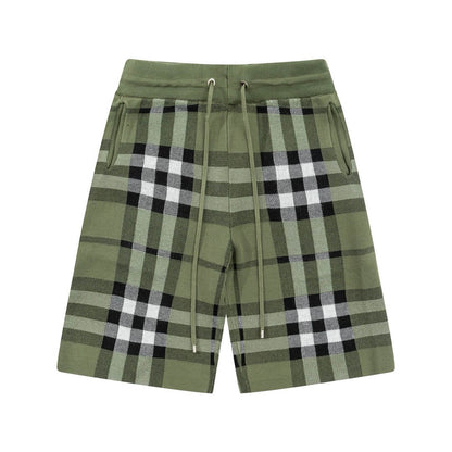 Short en tricot rayé