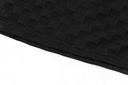 T-shirt à motif treillis