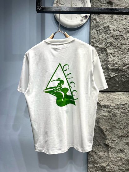 T-shirt imprimé surfeur