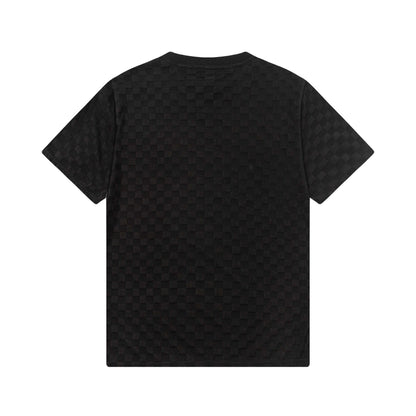T-shirt à motif treillis