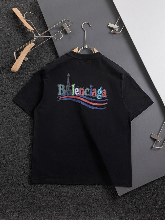 T-Shirt mit Coca-Cola-Paris-Print