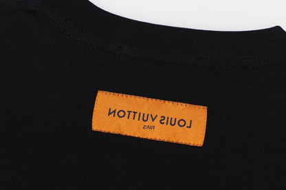T-shirt imprimé motif château