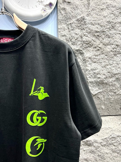 T-shirt imprimé surfeur