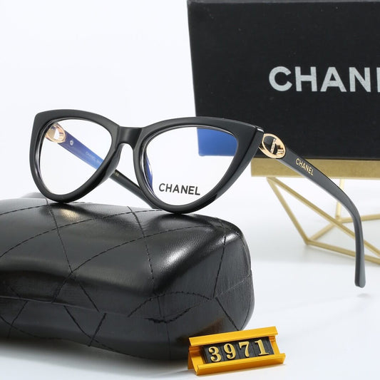 Retro-Vollrahmen-Cat-Eye-Brille