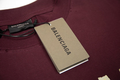 T-shirt à poignets bruts