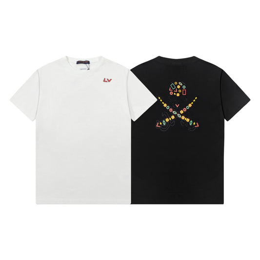 T-shirt imprimé tête de mort