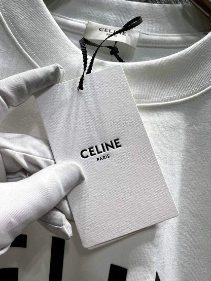 T-shirt imprimé lettres classiques