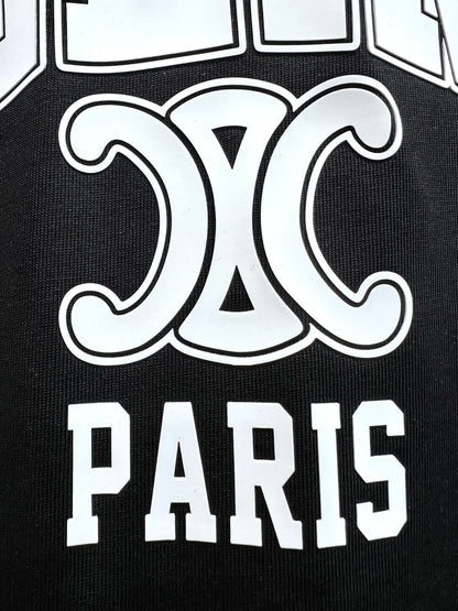 T-shirt classique à imprimé lettre