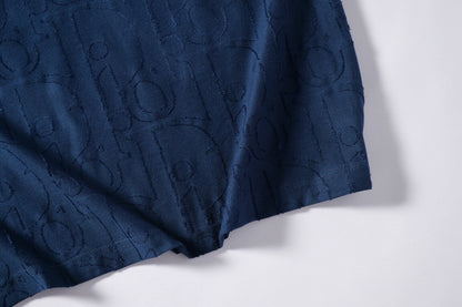 2025 Embossed Jacquard T-Shirt