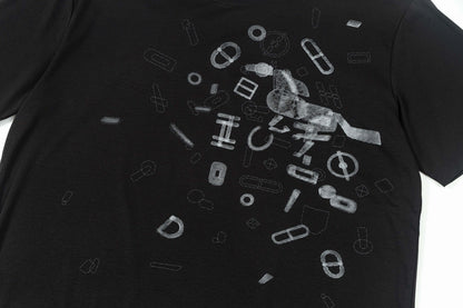 T-shirt imprimé bleu