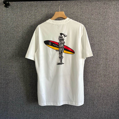 T-shirt imprimé planche de surf Big Rider