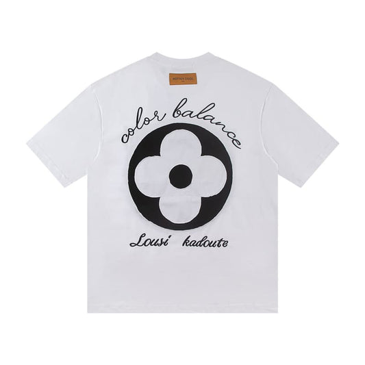 2025 Embroidered “Big Flower” T-Shirt