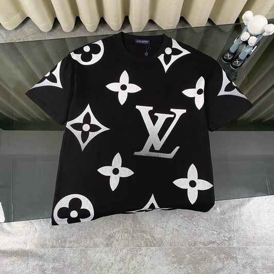 T-shirt à imprimé dégradé intégral
