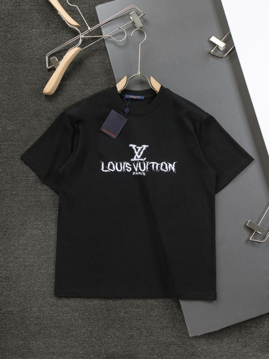T-shirt brodé devant et derrière