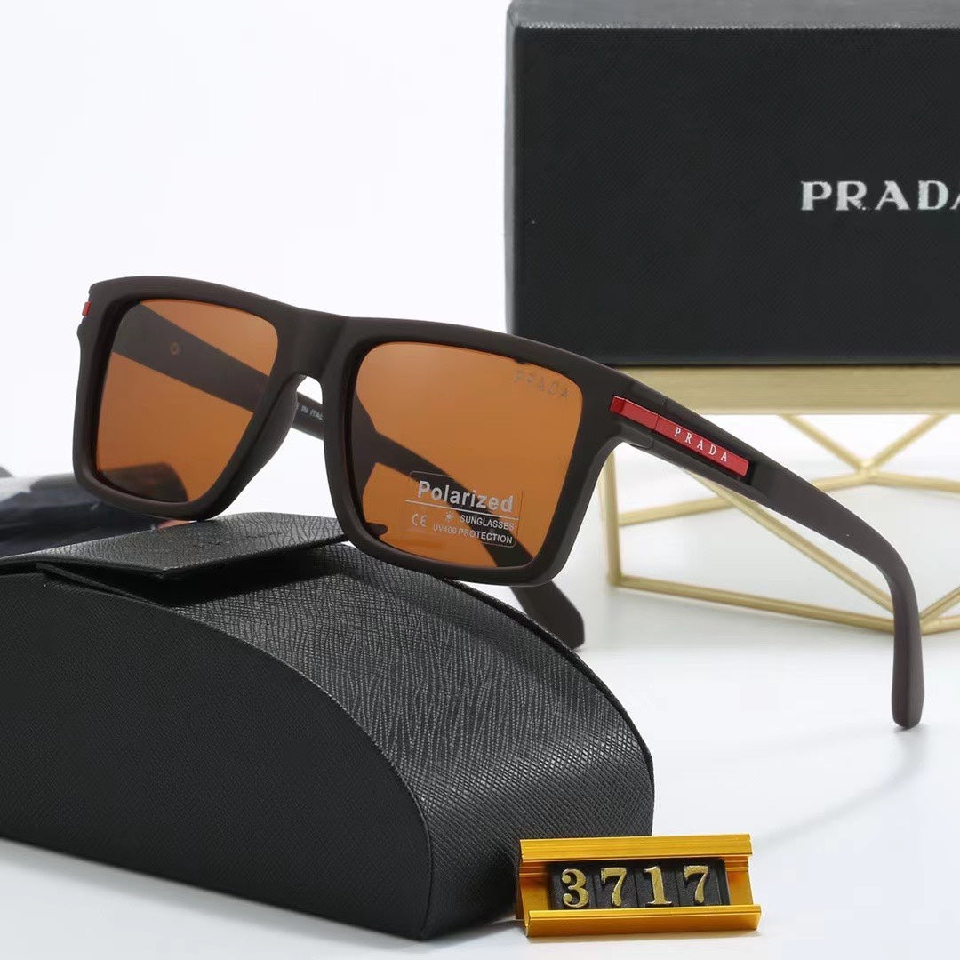 Retro-Sonnenbrille mit quadratischem Rahmen