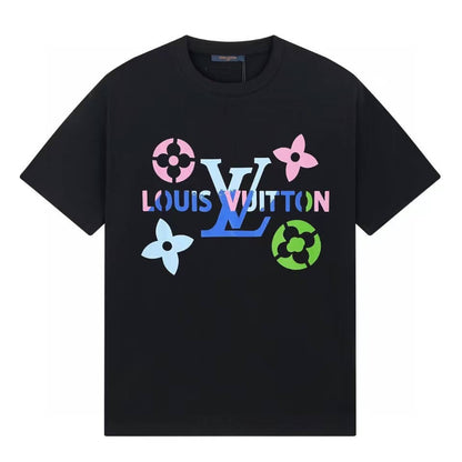 T-shirt imprimé à motifs colorés