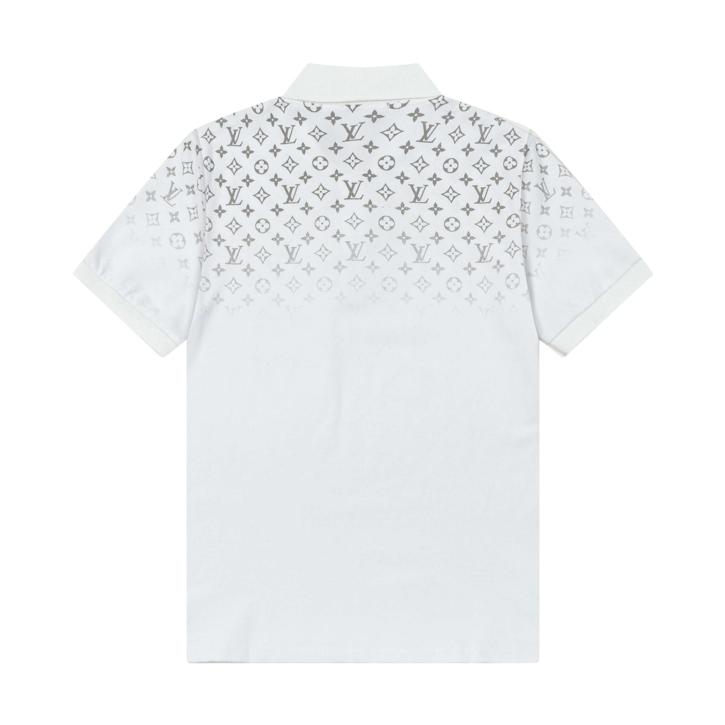 Polo à imprimé dégradé
