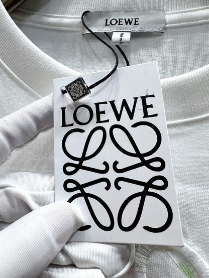 T-Shirt mit Oktopus-Stickerei