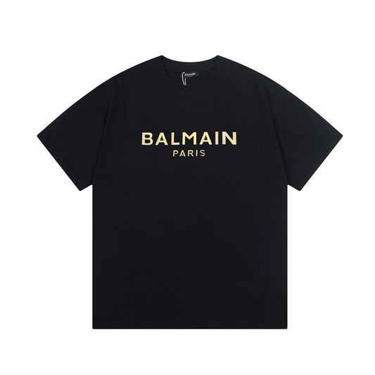 T-shirt imprimé lettre en aluminium