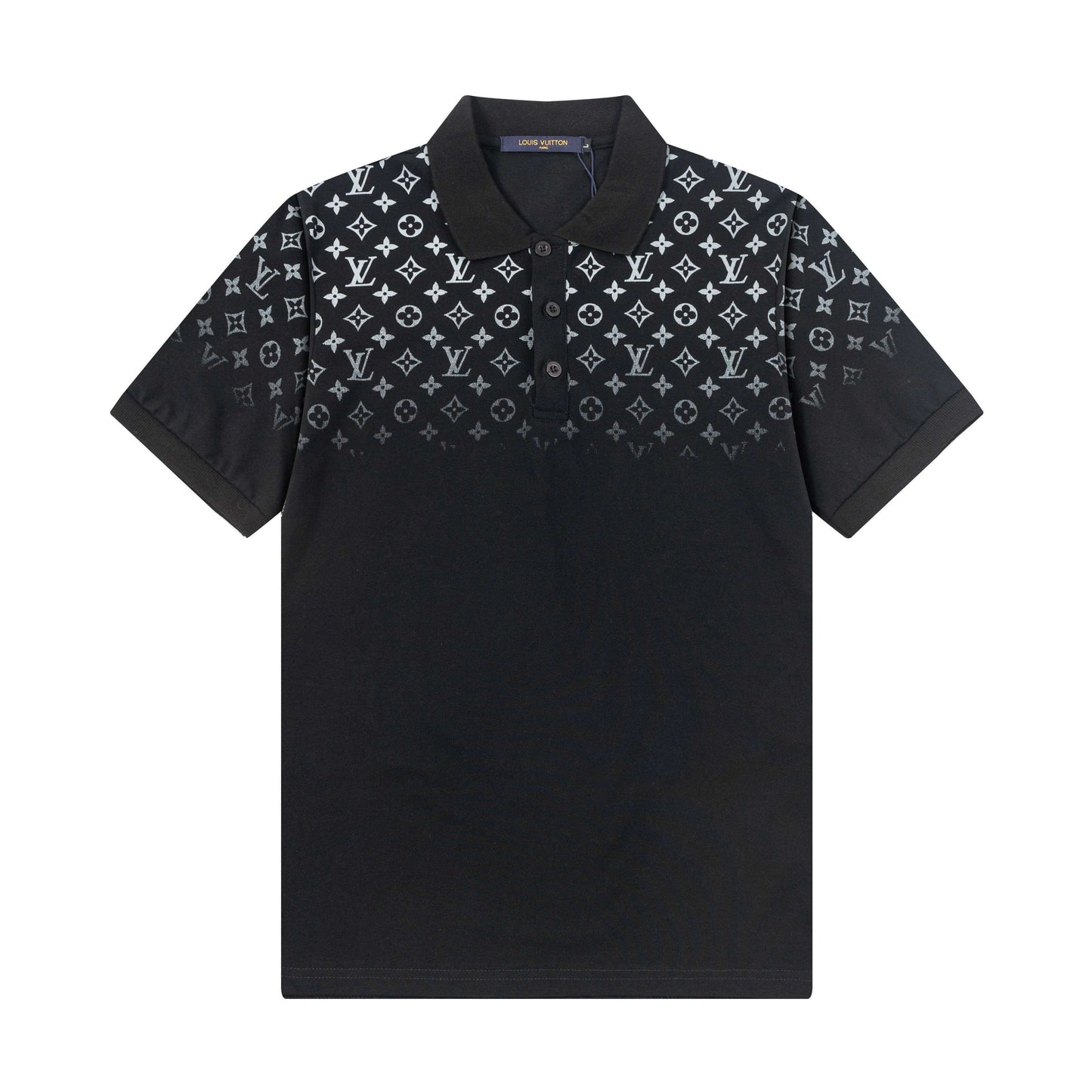 Polo à imprimé dégradé