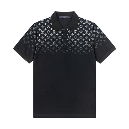 Polo à imprimé dégradé