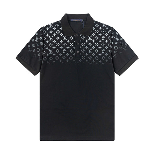 Polo à imprimé dégradé