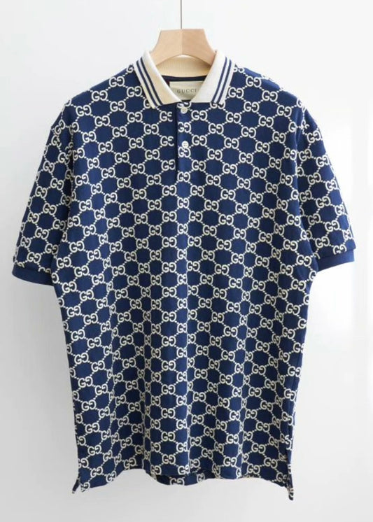 Classic All-Over Print Polo Shirt