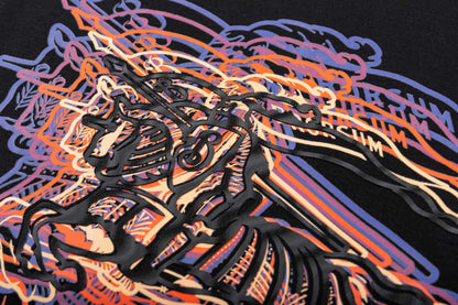 T-shirt imprimé chevalier