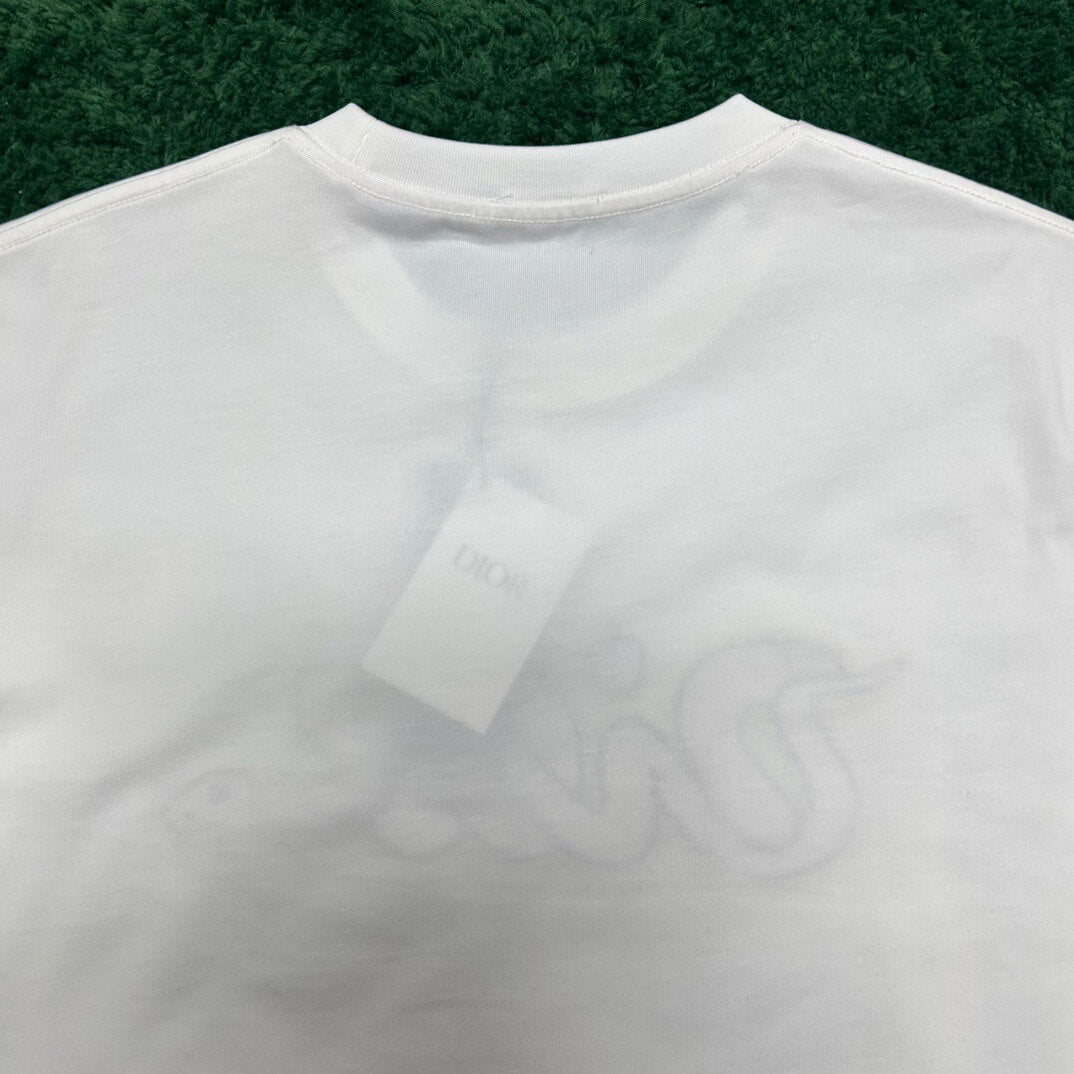 T-shirt brodé serpent 2025