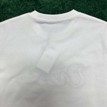 T-shirt brodé serpent 2025
