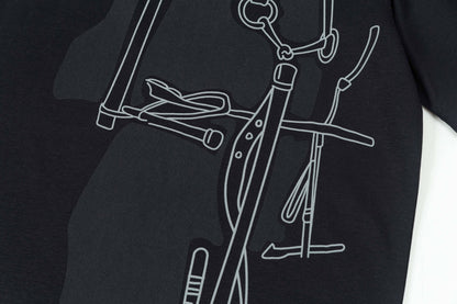 T-shirt imprimé outil
