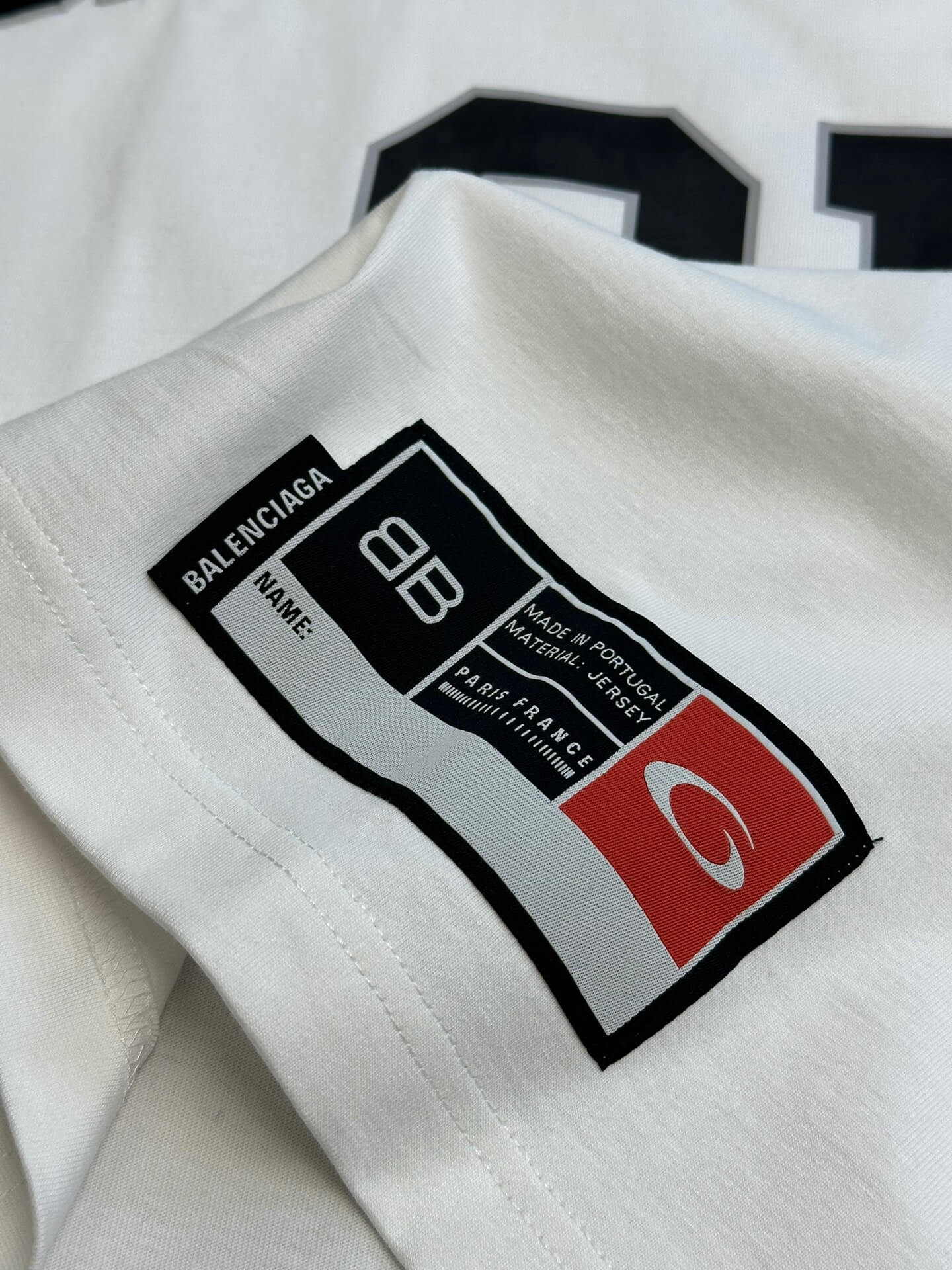 T-shirt de basket-ball rétro en tricot