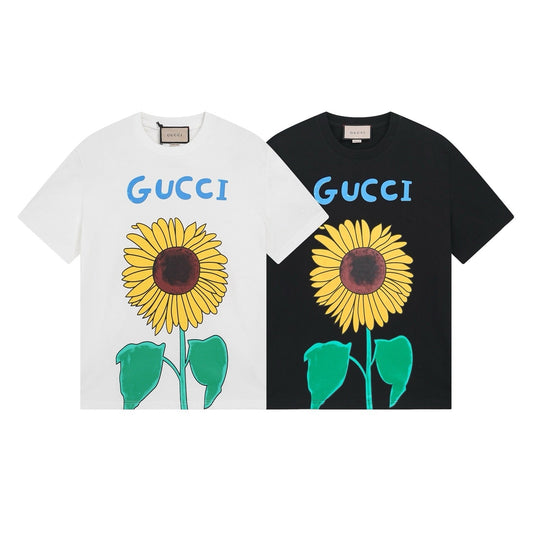 T-shirt imprimé tournesol