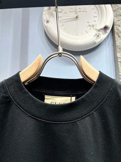 Nouveau t-shirt brodé Double G