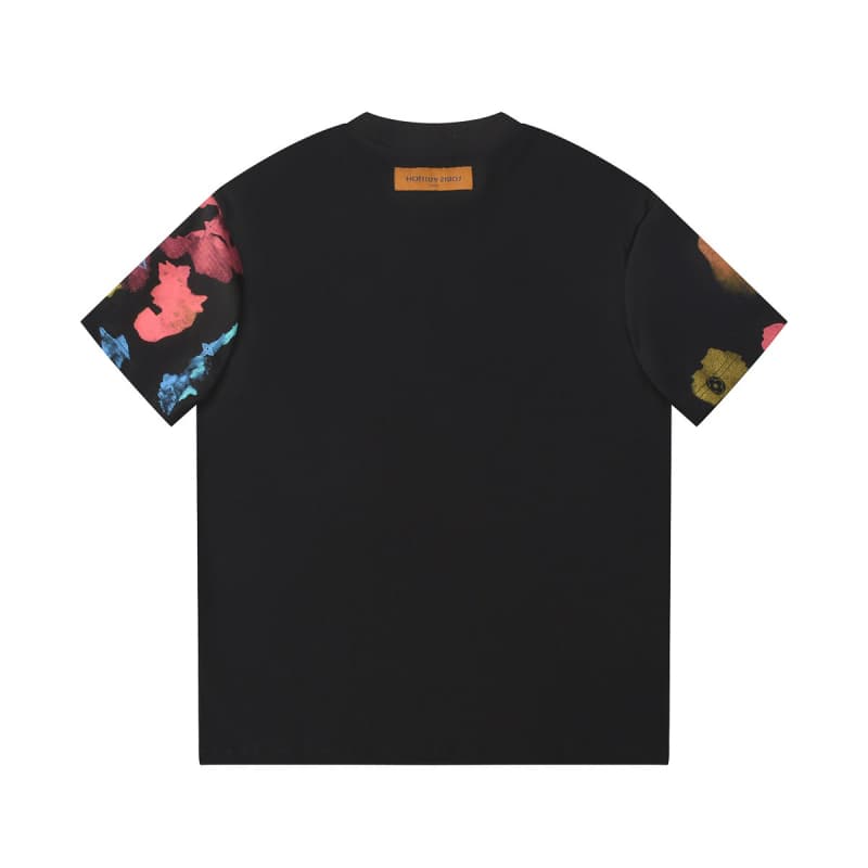 T-shirt imprimé à l'encre de Chine