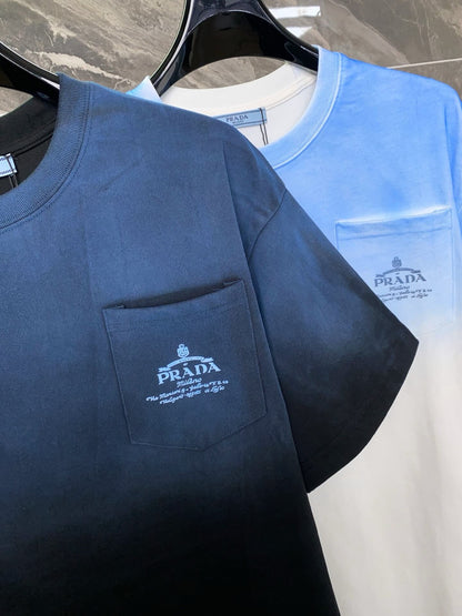 T-shirt à motif dégradé