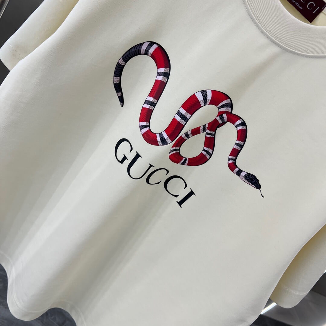 T-shirt imprimé serpent 2025