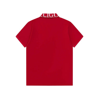 Polo à encolure avec lettres