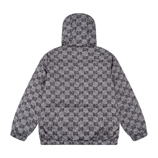 Classic All-Over Double-G Down Jacket