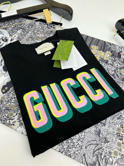 T-shirt imprimé lettres 3D