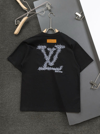 T-shirt brodé devant et derrière