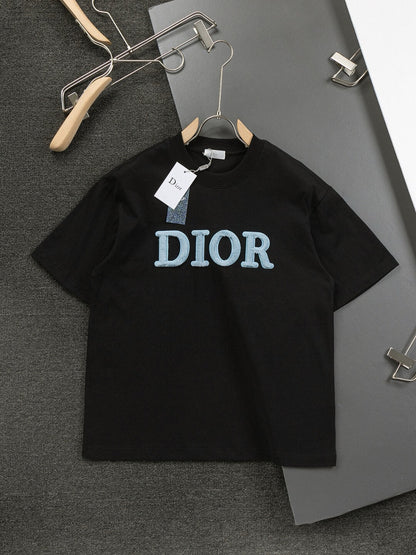 T-shirt floqué brodé