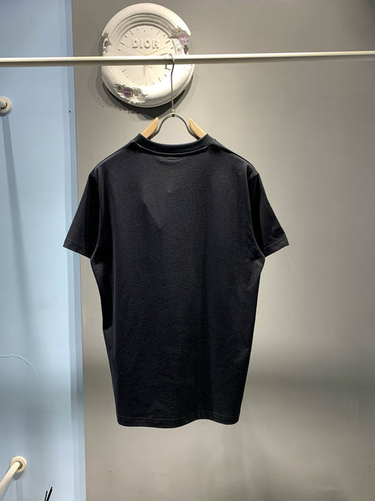 T-Shirt mit Applikationsstickerei