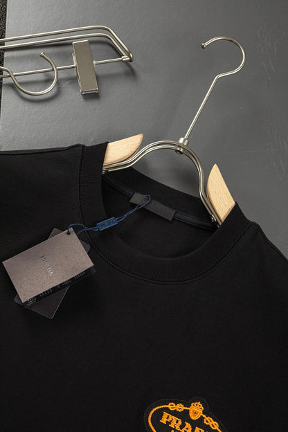T-shirt brodé couronne