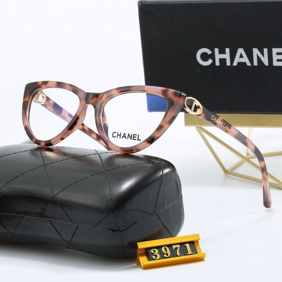Retro-Vollrahmen-Cat-Eye-Brille