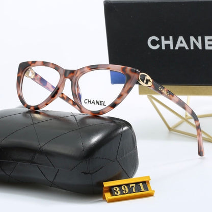 Retro-Vollrahmen-Cat-Eye-Brille