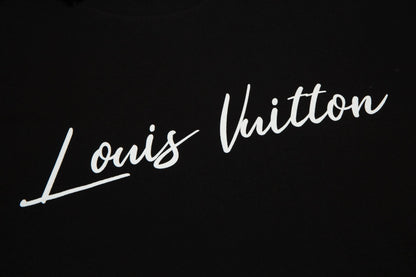 T-Shirt mit fliegendem Haus-Print